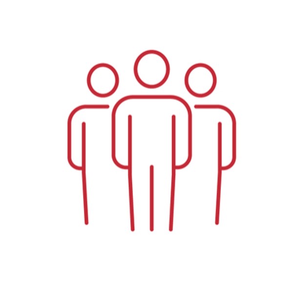  Icon: several people standing together